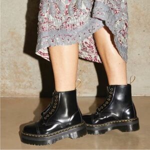 Dr. Martens Black Combat Boots